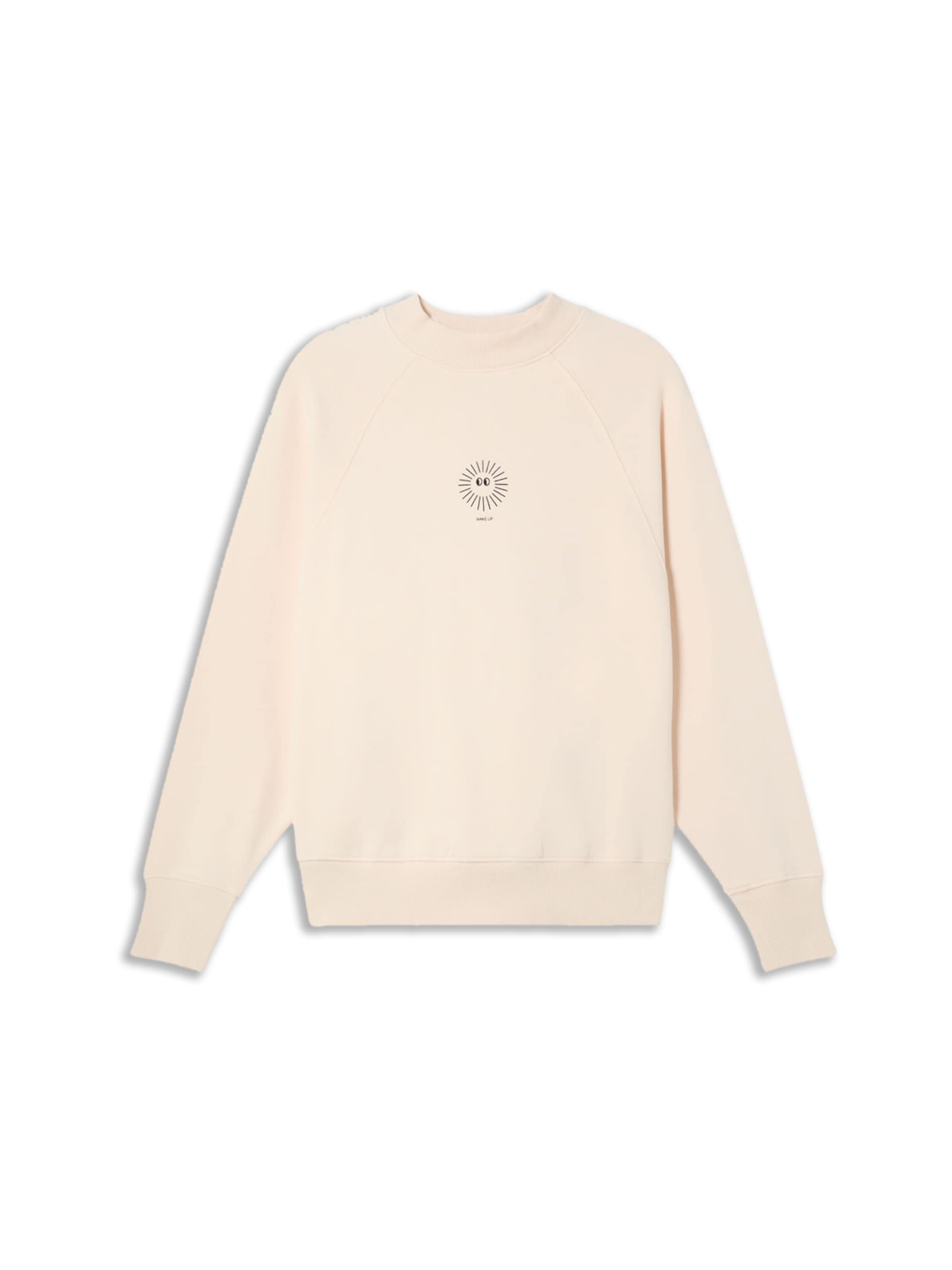 Thinking MU Sweatshirt 'Fantine' in Beige: front