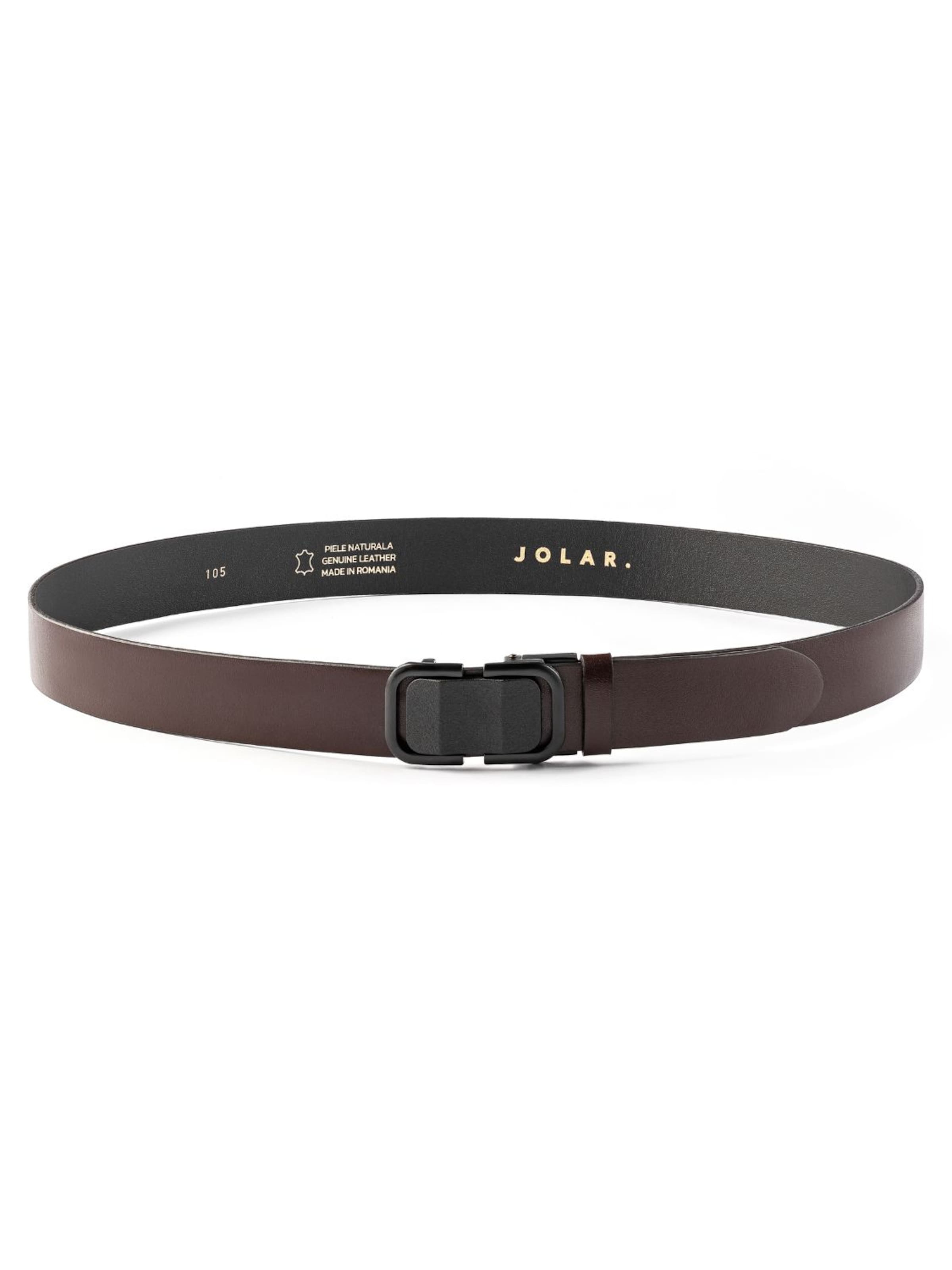 jolar Belt in Brown: front