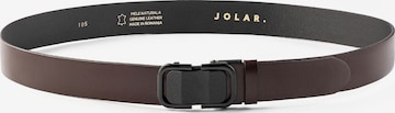 jolar Belt in Brown: front