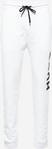 Pantaloni 'Dutschi' di HUGO Red in bianco: frontale
