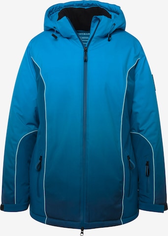 Ulla Popken Performance Jacket in Blue: front