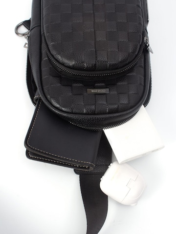 CYCAS D'OR - Bolso de hombro 'AMBRÉNOIR' en negro