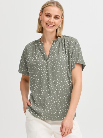 Camicia da donna 'FRKAMMA' di Fransa in verde: frontale