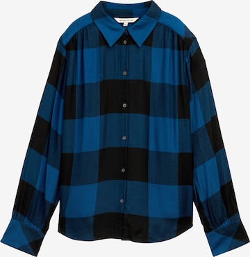 TOM TAILOR - Blusa en azul: frente