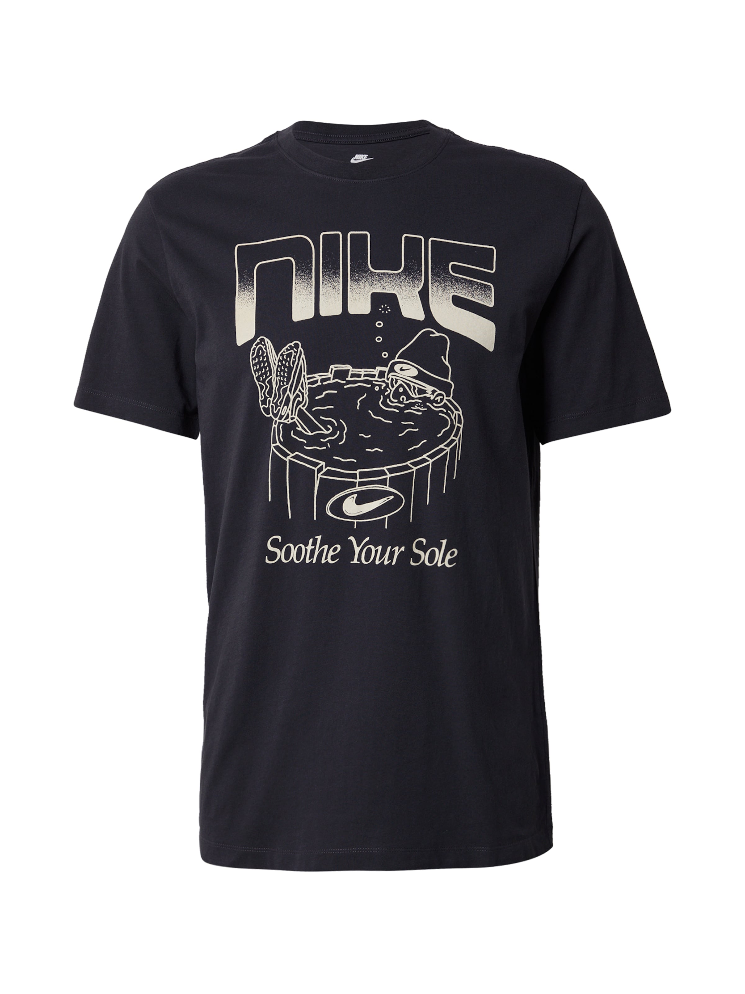 Nike Sportswear Tričko – černá: přední strana