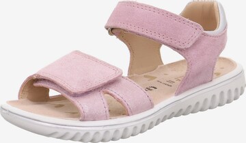 SUPERFIT Sandalen 'Sparkle' in Roze: voorkant