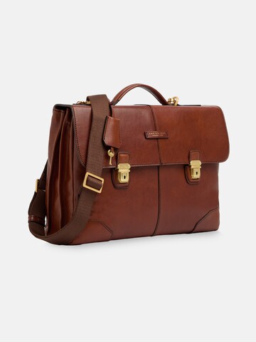 The Bridge Briefcase in Brown