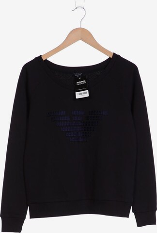 Armani Jeans Sweatshirt & Zip-Up Hoodie in XXL in Blue: front