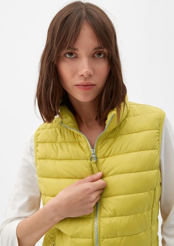 s.Oliver Vest in Yellow