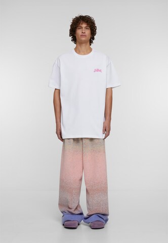 T-Shirt 'Pasta Day' Lost Youth en blanc