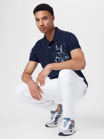 T-Shirt CAMP DAVID en bleu