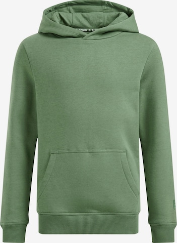 WE Fashion Sweatshirt in Green: front