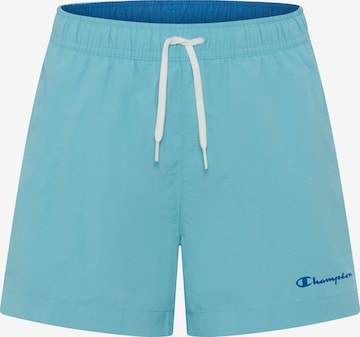 Champion Badeshorts in Blau: Vorderseite