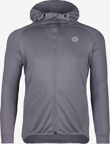 BIDI BADU Athletic Jacket in Grey: front