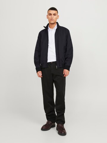 JACK & JONES Between-Season Jacket 'Rudy Harrington' in Black