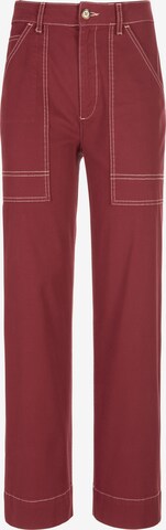 portray berlin Loose fit Pants in Red: front