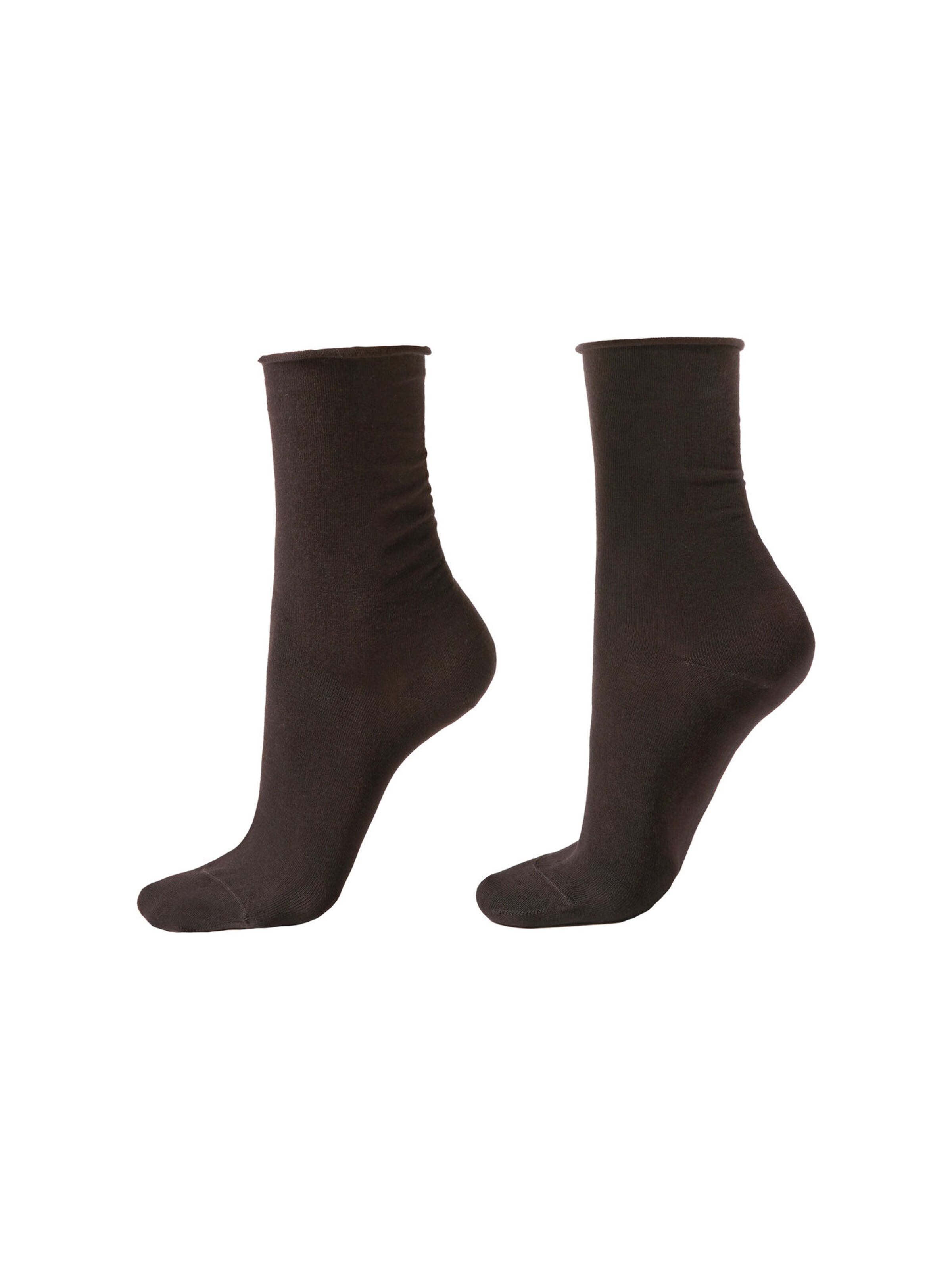 CALZEDONIA Socks in Brown: front