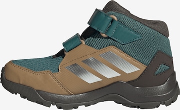 ADIDAS TERREX - Botas 'Skychaser' em verde: frente