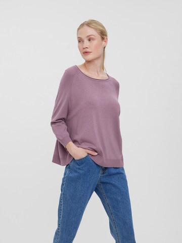 VERO MODA Sweater 'Nellie' in Purple: front