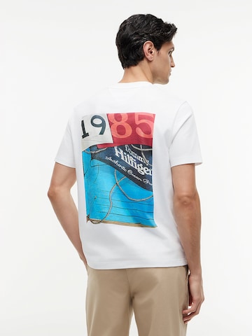 T-Shirt TOMMY HILFIGER en blanc : devant