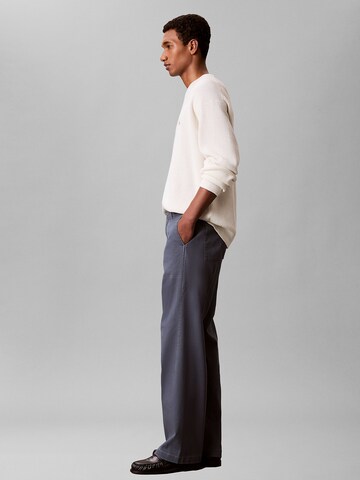 Calvin Klein Jeans Loose fit Trousers 'Utility' in Blue