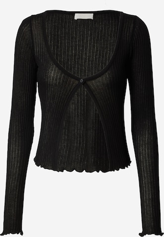 LeGer by Lena Gercke Knit Cardigan 'Salma' in Black: front