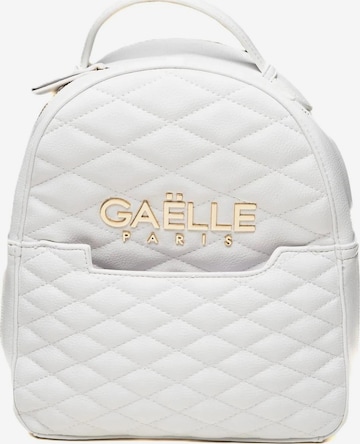 Gaelle Paris Rucksack 'GAACW03081' in Weiß: Vorderseite