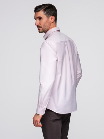 Ombre Regular Fit Hemd 'OM-SHOS-0183' in Pink