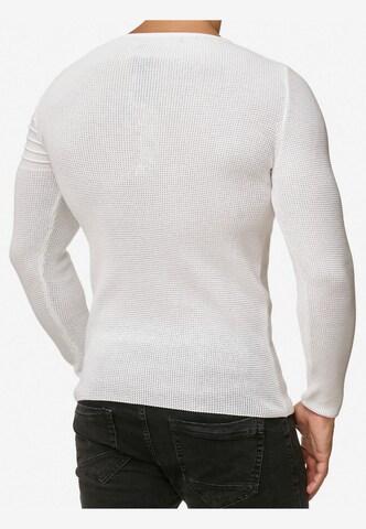 Redbridge Sweater 'Amarillo Arrow' in White