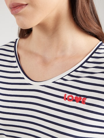 PIECES Top 'PCBILLO' in Blau