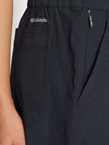 COLUMBIA Regularen Outdoor hlače 'Brea Falls™' | črna barva