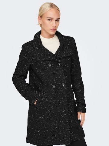 ONLY Between-Seasons Coat in Black: front