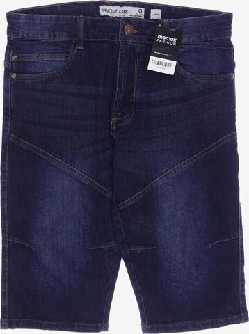 INDICODE JEANS Shorts in 34 in Blue: front