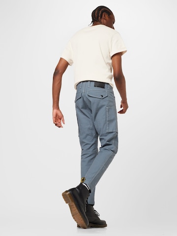 G-Star RAW - Tapered Calças cargo em azul