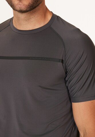ENDURANCE Funkcionalna majica 'Serzo' | siva barva