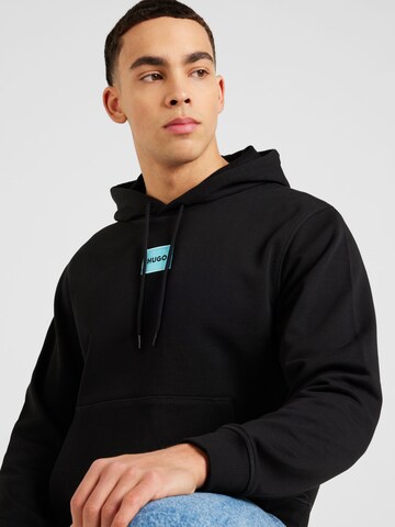 HUGO Sweatshirt 'Daratschi214' in Black