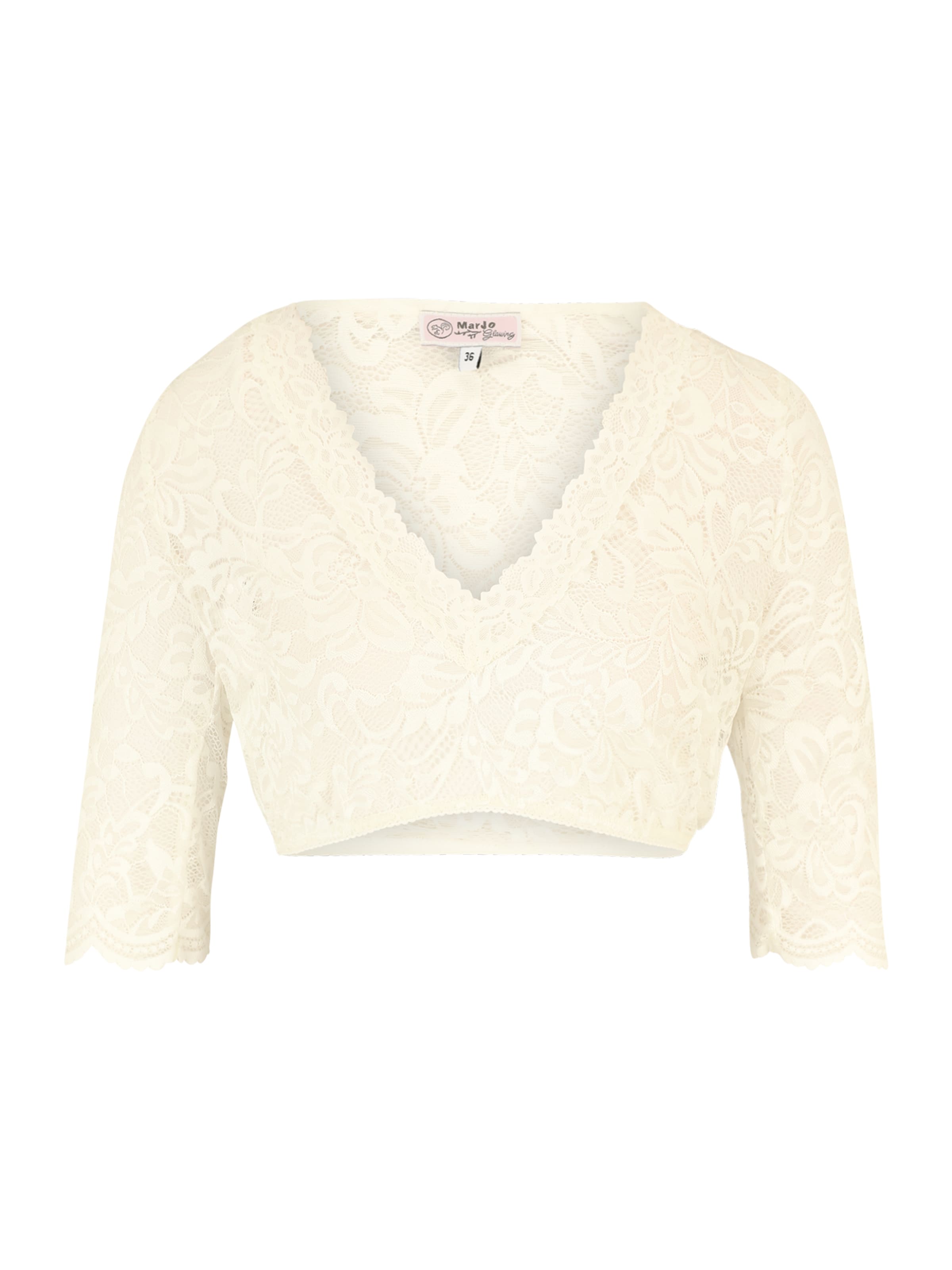 MARJO Μπλούζα τοπικής ενδυμασίας 'GL-8-Harisa-Lisa' σε μπεζ: μπροστά