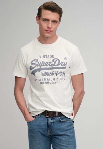 Superdry & Co - Camiseta 'CLASSIC' en beige: frente