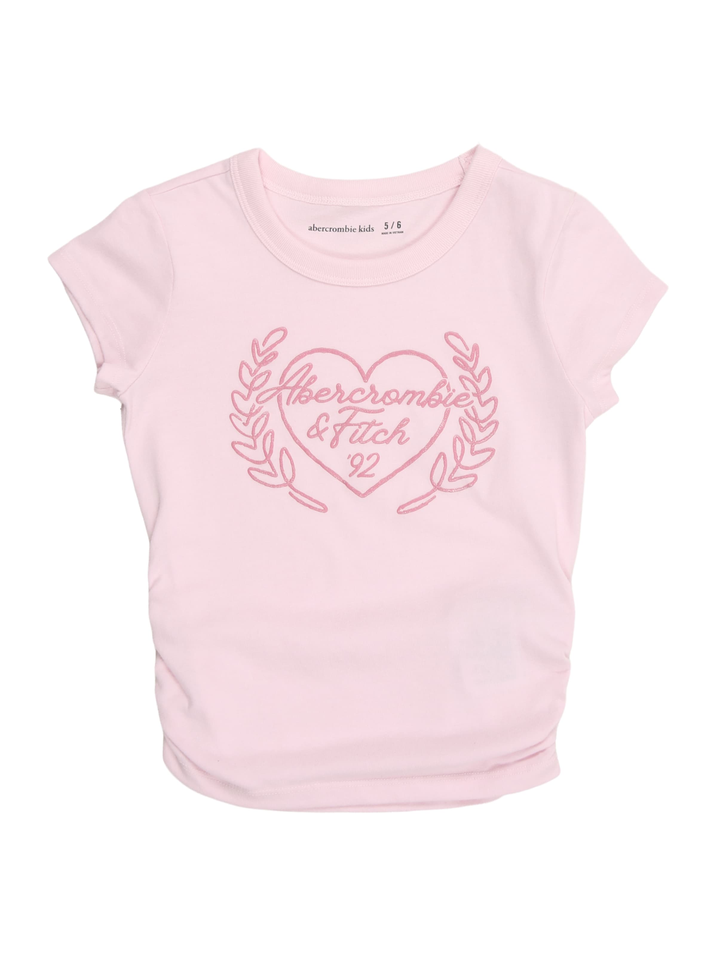 Abercrombie & Fitch Μπλουζάκι 'LAUREL' σε ροζ: μπροστά