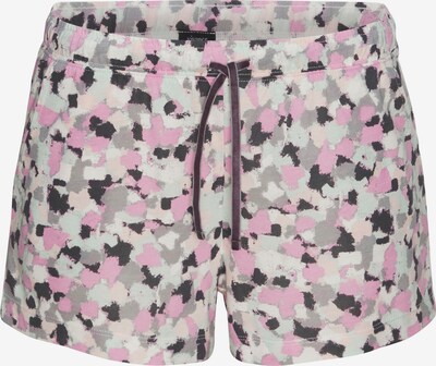 Pantaloncini da pigiama 'Dreams' VIVANCE di colore grigio / rosa / nero / bianco, Visualizzazione prodotti