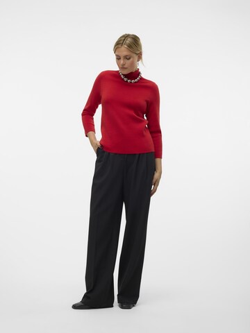 VERO MODA Trui 'VMGold' in Rood