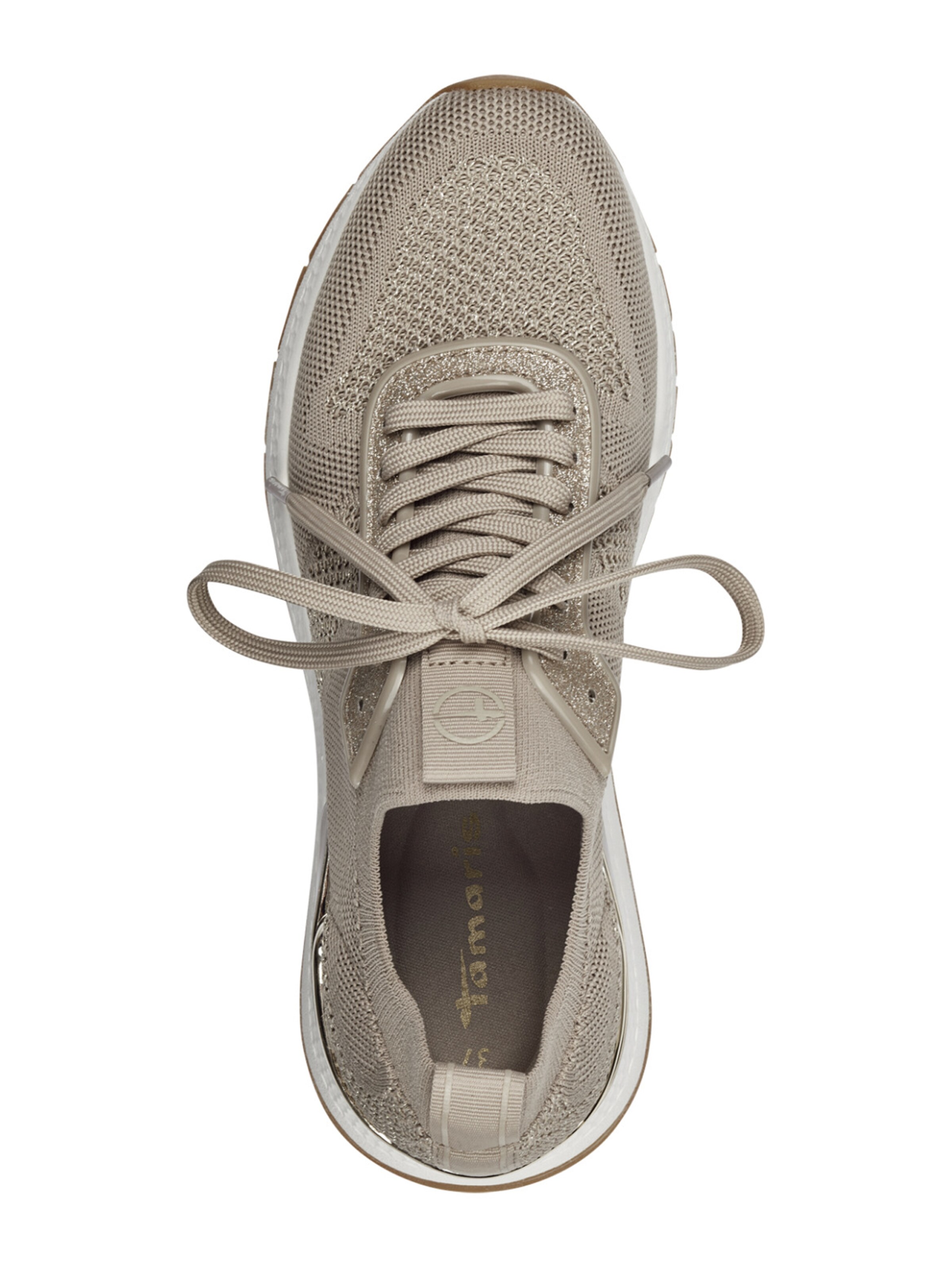 Sneaker bassa di Tamaris in beige