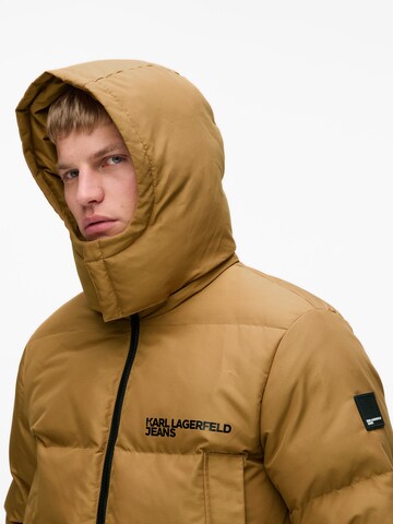 KARL LAGERFELD JEANS Winterjas in Bruin