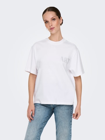 ONLY Shirt 'ONLRIRI' in White: front