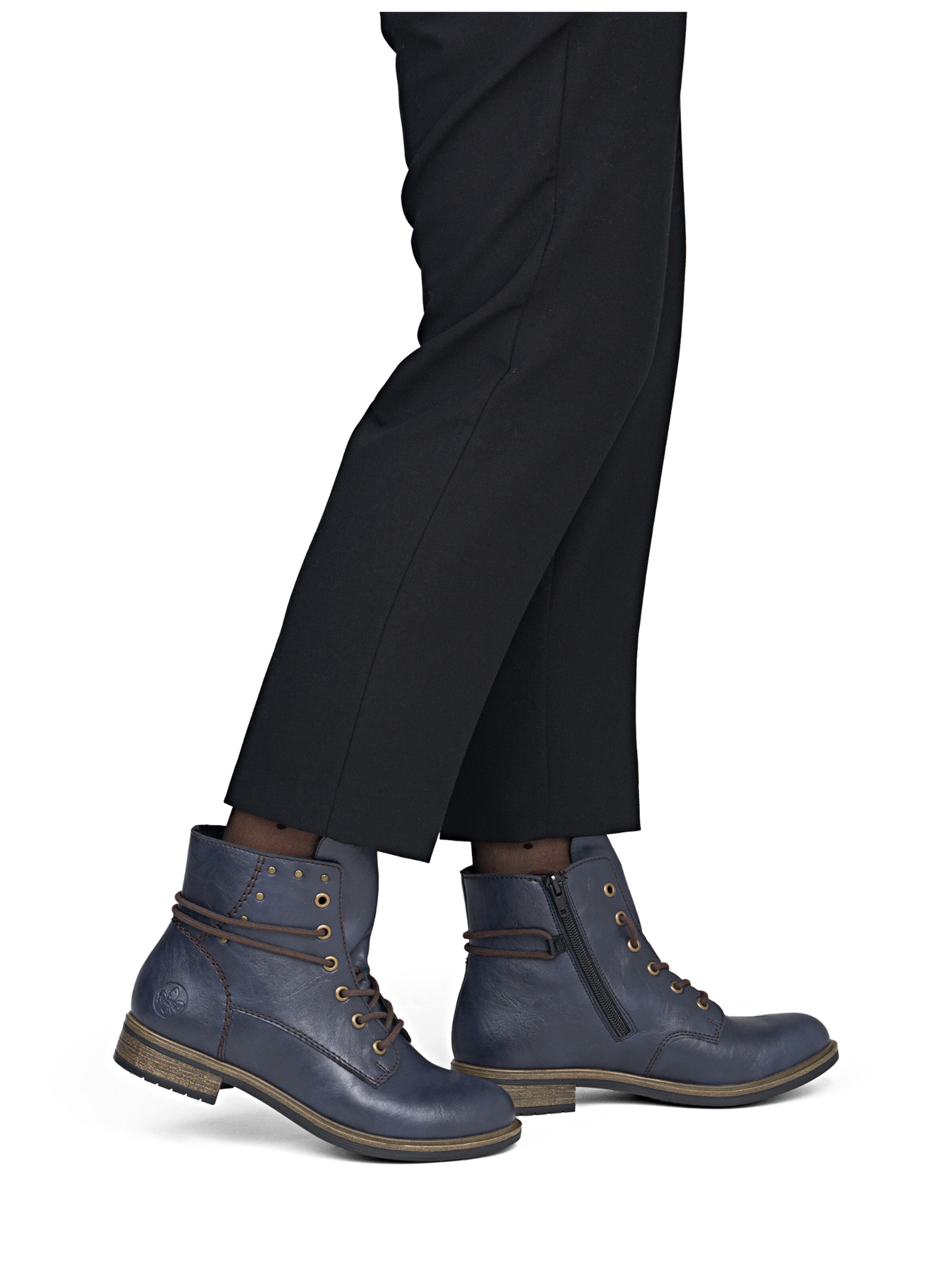 Rieker Veterlaarsjes in Blauw