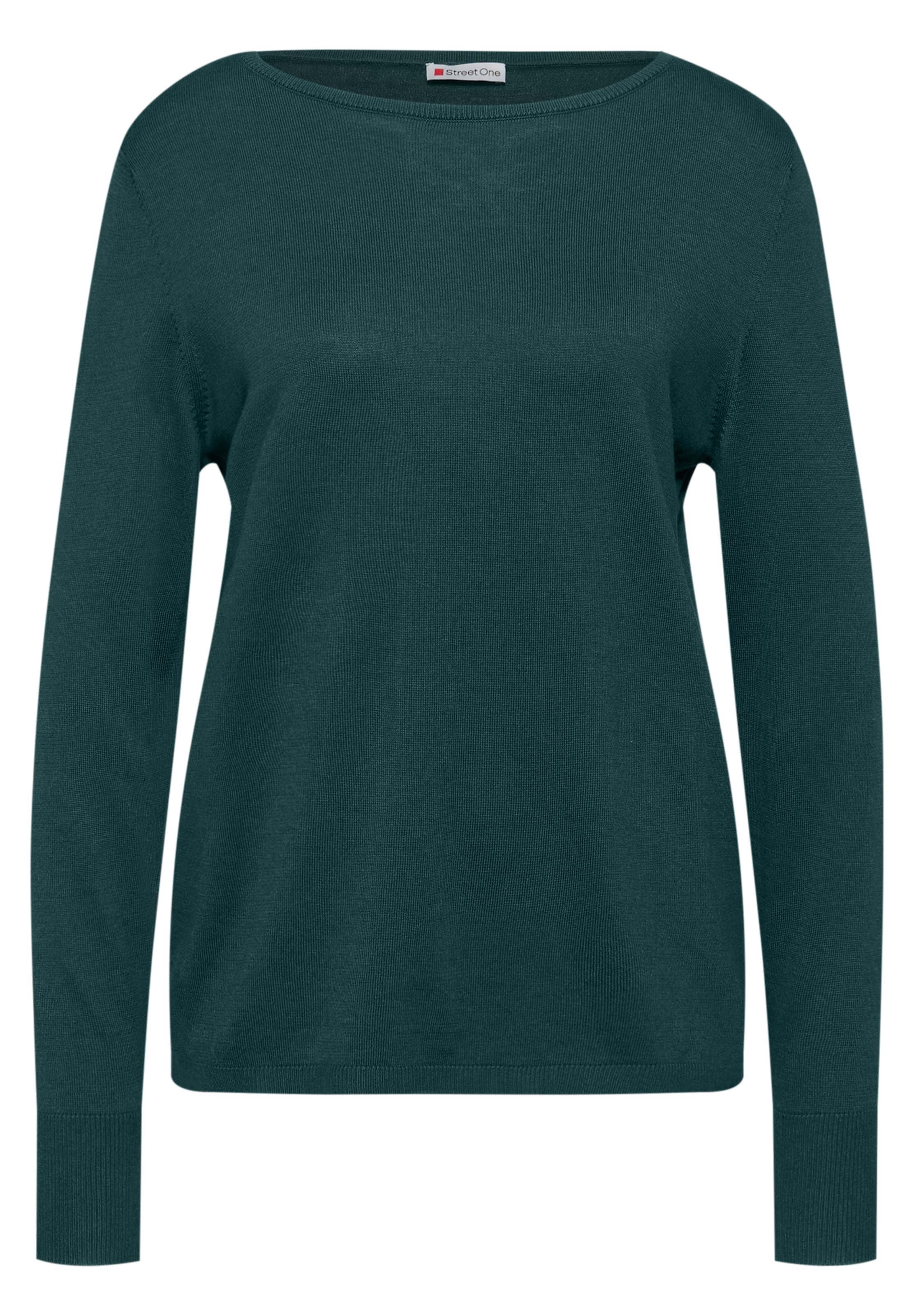 STREET ONE Pullover in Grün: Vorderseite