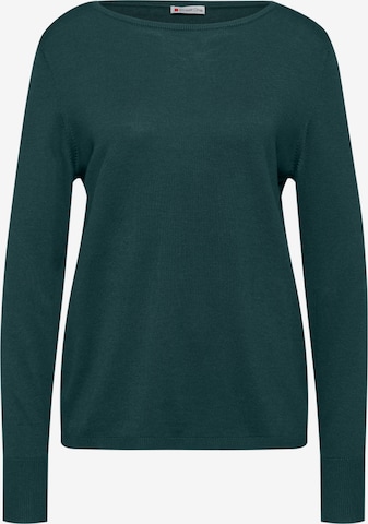 STREET ONE Pullover in Grün: Vorderseite