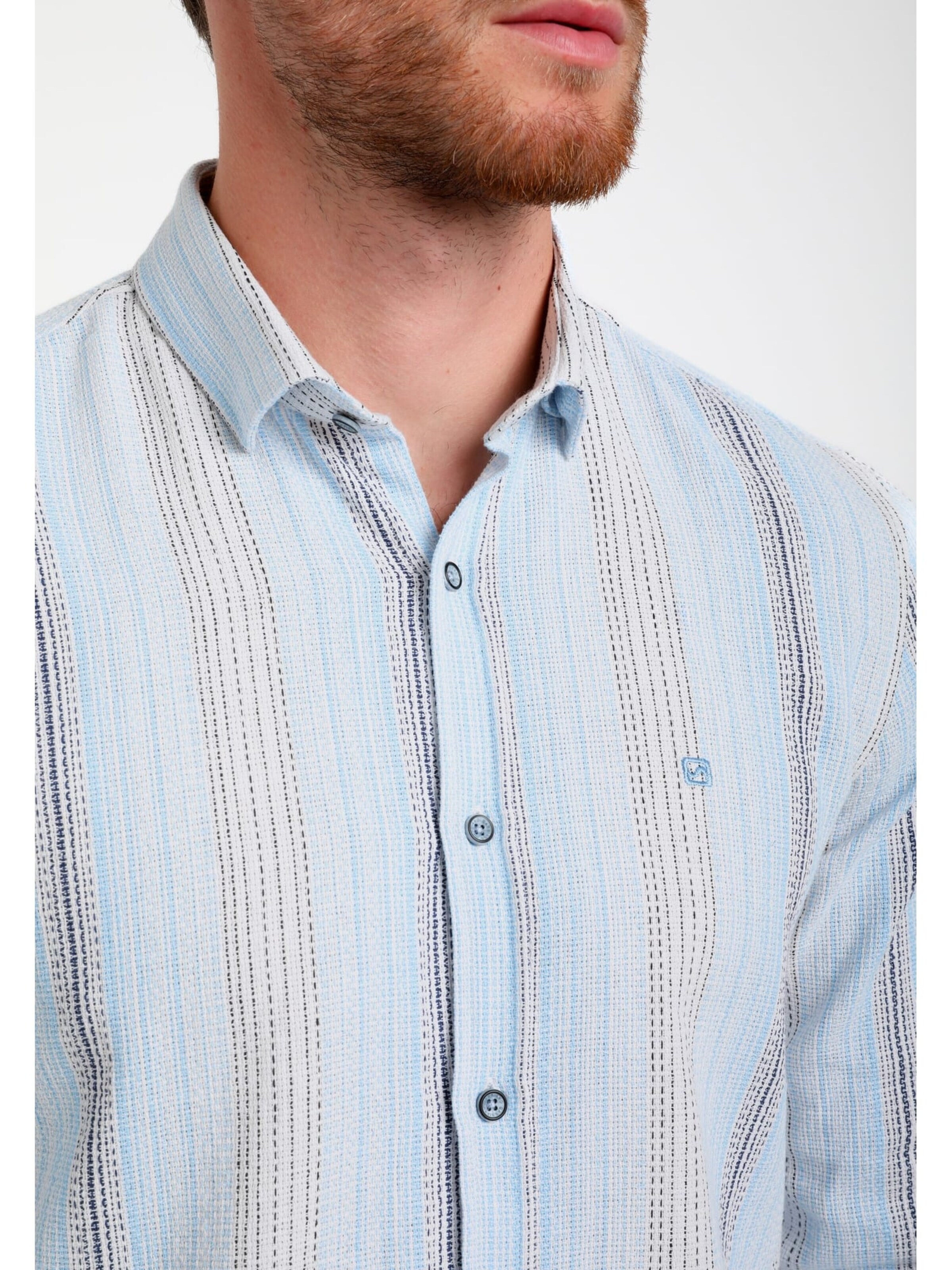 Gabbiano Comfort fit Overhemd in Blauw