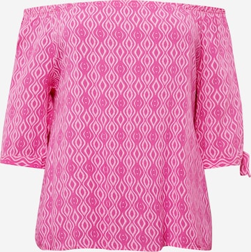 Z-One Bluse 'Lotty' in Pink: predná strana