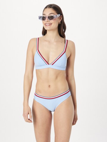 Tommy Hilfiger Underwear Triangel Bikinitop in Blauw